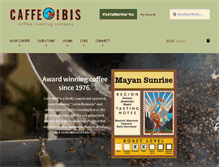 Tablet Screenshot of caffeibis.com
